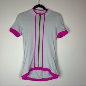 rh+ Womens Cycling Short Sleeve Shirt Zip Front size Medium